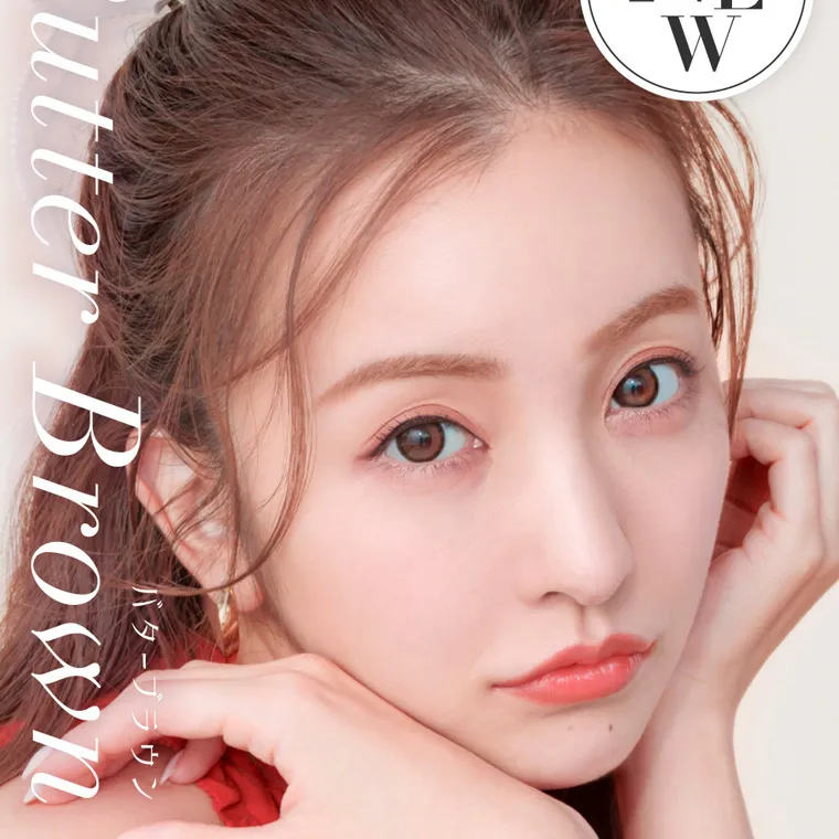板野友美イメージモデルカラコン secret candymagic 1day シークレットキャンディーマジックワンデー|バターブラウン