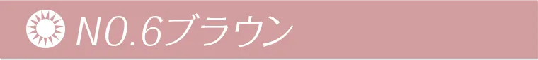 NO.6ブラウン