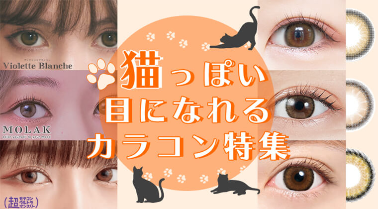 【2025年最新】猫っぽい目になれるカラコン特集