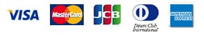 VISA・Master・JCB・Diners・AMEX